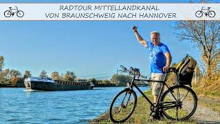 BICYCLE TOUR ALONG THE MITTELLAND CANAL FROM BRAUNSCHWEIG TO HANOVER