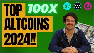 ALTCOINS PARA 100X EM 2024!!