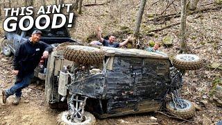 Mike WRECKS at Hatfield McCoy! These trails are INSANE!