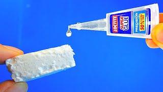 Pour Super Glue on Styrofoam! I Never Thought The Result Would Be So Amazing !!