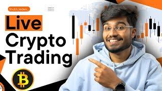 Crypto Live Fibonacci Trading || 3-JAN|| #bitcoin