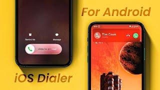 How to enable iOS Call Screen on Android // iOS Dialer for Android 