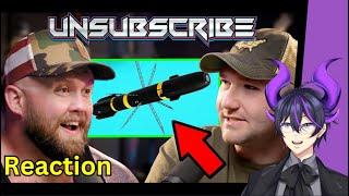 "The American Hellfire Knife Missile" | Kip Reacts to Unsubscribe Clips