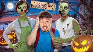 ЗЛЫЕ РОДИТЕЛИ СТАЛИ ЗОМБИ В SCHOOLBOY RUNAWAY В МАЙНКРАФТ!