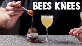 Bees Knees Cocktail Recipe - A SWEET, CITRUSY GIN COCKTAIL