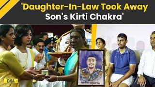 Parents Of Late Captain Anshuman Singh Allege Daughter-In-Law Took Away Gallantry Award