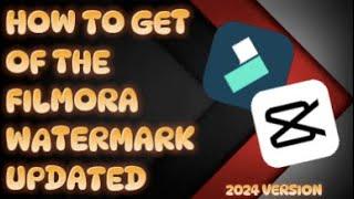 HOW TO GET RID OF THE FILMORA WATERMARK FOR FREE *2024 UPDATED VERSION*