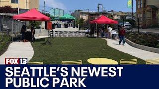 Grand opening of new park in Seattle's Little Saigon neighborhood | FOX 13 Seattle