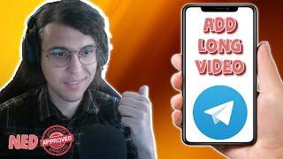 How To Add A Long Video To Your Telegram Profile