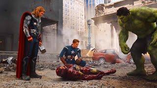 Hulk Saves Iron Man Scene : The Avengers 2012 Movie Scene || MOVScenes