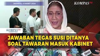 Ditanya Soal Tawaran Masuk Kabinet Prabowo-Gibran, Begini Jawaban Tegas Susi Pudjiastuti