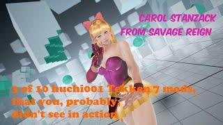 T7, Carol Stanzack,  Savage Reign, huchi001 mod, Tekken 7, 4k
