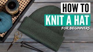 How to knit a hat for beginners with circular needles [5 easy steps]