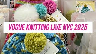 Vogue Knitting Live NYC 2025: Browse the Marketplace With Me