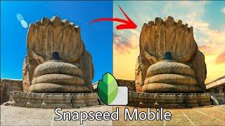 Snapseed Color Grading and Sky Retouching || Snapseed Mobile Tutorial || Captureditz