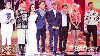 CÔNG BỐ KẾT QUẢ | LIVESHOW 3 THE X FACTOR - NHÂN TỐ BÍ ẨN 2016 (SS2)