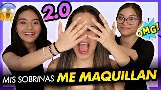 MIS SOBRINAS ME MAQUILLARON 2.0 ¡DESPUÉS DE 8 AÑOS!