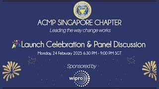 ACMP Singapore Launch Celebraton