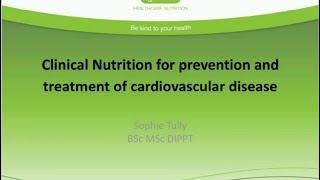 Applied nutrition for cardiovascular health