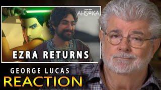 George Lucas REACTION Ezra Bridger in Ahsoka | A.I.