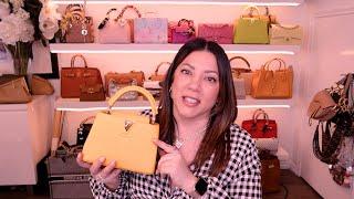 LV MINI CAPUCINES YELLOW | Naomi Peris