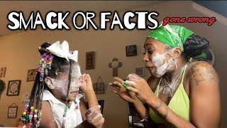 SMACK OR FACTS W/ MY LIL SISTER (wtf kind of questions are these) 