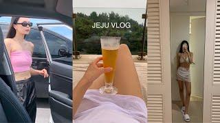 VLOG | 제주신라호텔로 호캉스를 떠난 여름휴가| 제주도브이로그 | 제주런던베이글 | 제주코난비치 | 수영하다 돌고래 무리와 만난 하루🩵 | 제주카페추천 | 제주맛집추천