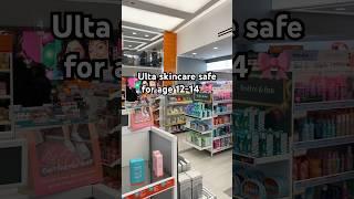 Ulta skincare for tweens #ultabeauty #skincare #skincareproducts #beauty #ulta #shopping #shorts