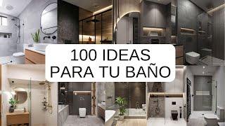 100 Asombrosas Ideas para Baños Modernos 2025: El Arte de la Elegancia en Casa Ideas y Consejos