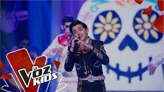 Luis Ángel Gómez Yatra sing Un Poco Loco | The Voice Kids Colombia 2019