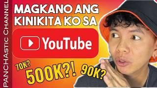 MAGKANO ANG KINIKITA KO SA YOUTUBE | VLOG NO. 204