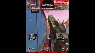 ECW Nice Wigg Highlights Day One Game one #nicewigg  #apexlegends  #apex  #algsfinal