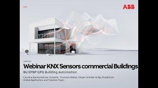 Webinar about KNX Sensors for commercial Buildings