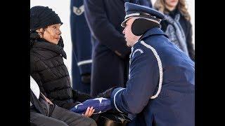 Tuskegee Airman John L. Harrison, Jr. laid to rest Jan. 25, 2018 in  Arlington National Cemetery.