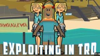 Exploiting in T.R.D || @aftershowbrianna  || TOTAL ROBLOX DRAMA x