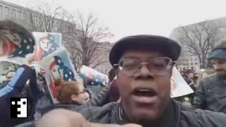 #OurResistance Rally,  McPherson Square, Washington, DC 1/20/2017