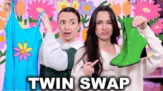 Spring Twin Thrift Swap Challenge! - Merrell Twins