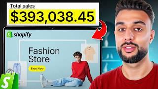 $393,038 With Dropshipping Fashion On Shopify - just copy me