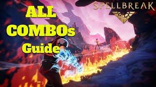 Spellbreak Stone Ice Fire Lightning Wind Toxic Combos/ All Gauntlet Combos guide 2020