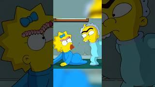 Maggie Clever Bug Trick  #simpsons #shorts