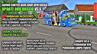 Update sound canter ngir-ngir new series || obb bussid V3.6.1 || new aksesris