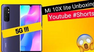 Mi Note 10 lite 5G Unboxing #Shorts