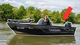 Tangiri Strin 500 SC Alumimium Boot vorgestellt von Felix Weckesser bassboat bass boat Alu