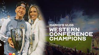 Marco's erster Titel in den USA | Special Vlog | Western Conference Champions mit LA Galaxy