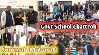 Jummah Mubarak | Annual Results Ceremony Govt School Chattroh ||