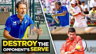 The return of serve: TENNIS MASTERCLASS by Patrick Mouratoglou, EPISODE 1