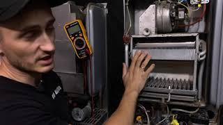 Техническое обслуживание газового турбированного Котла Ferroli II Как почистить газовый котел Фероли