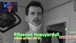 RRAENEE ORKUN IŞITMAK ÇÖP EV VİDEOSU İZLİYOR!! AZ KALSIN KUSUYORDU!! (@orkunisitmak ) @RRaenee