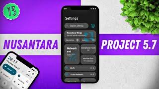 Install Nusantara Project 5.7 on POCO F1 | OxygenOS Ui | Android 13 | Applock