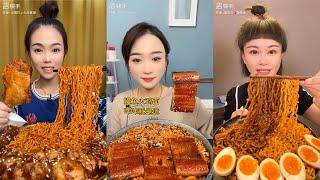 Chinese Girl Eatingshow 041 | Mukbang, ASMR, Spicy noodle